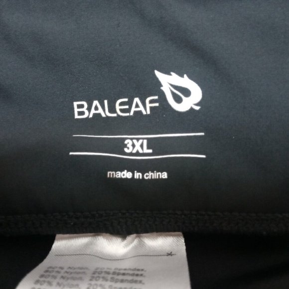 BALEAF Bike Pants 3D Padded High Waist Cycling Capris Tights 3XL Nylon/Spandex - Picture 4 of 6